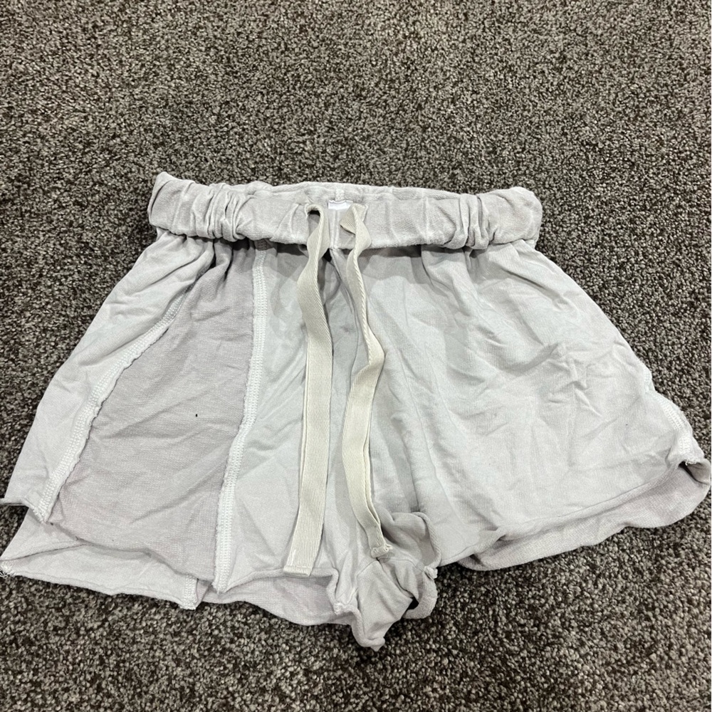 Grey Urban Outfitters Pajama Shorts